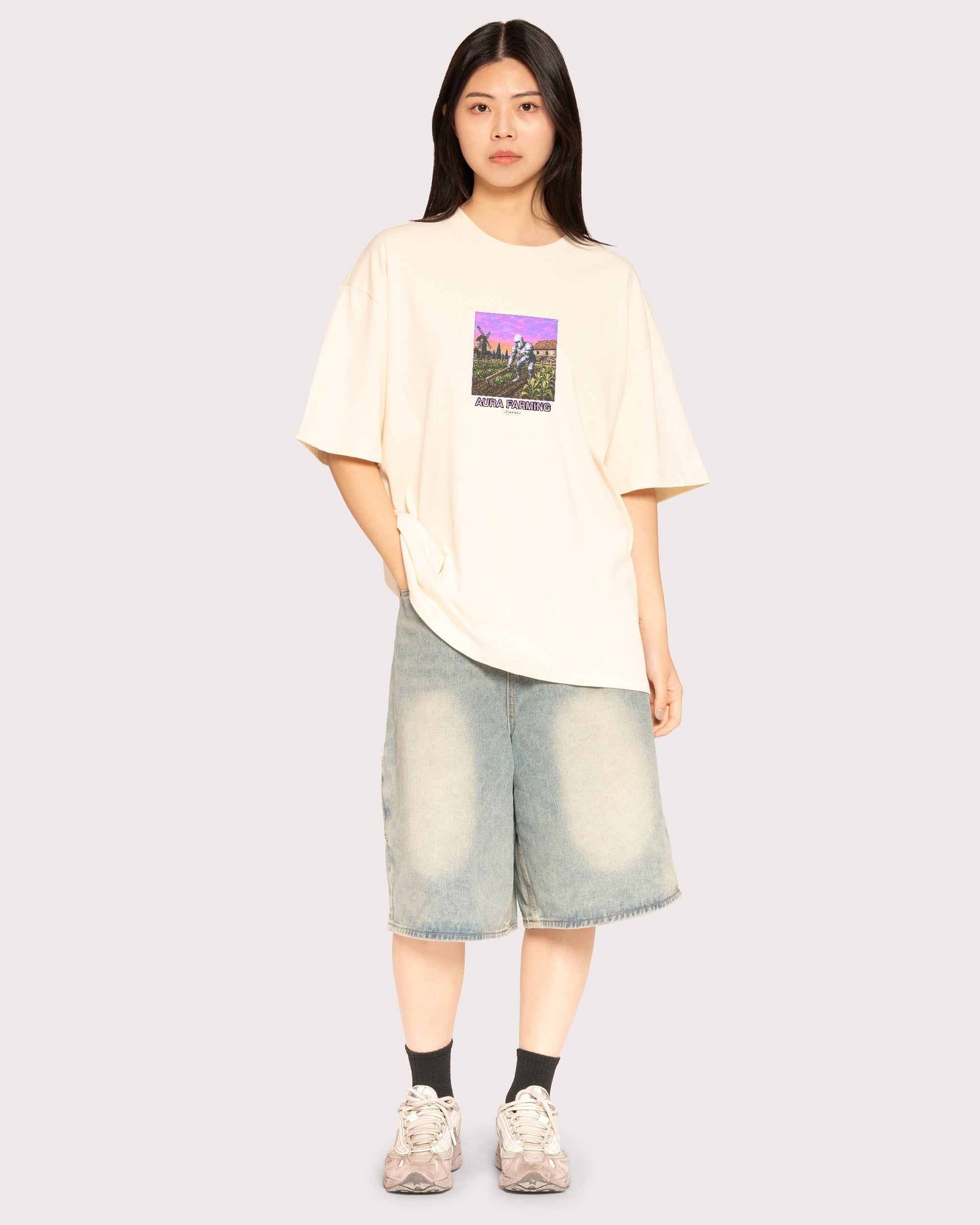 Aura Farming Oversized Tee
