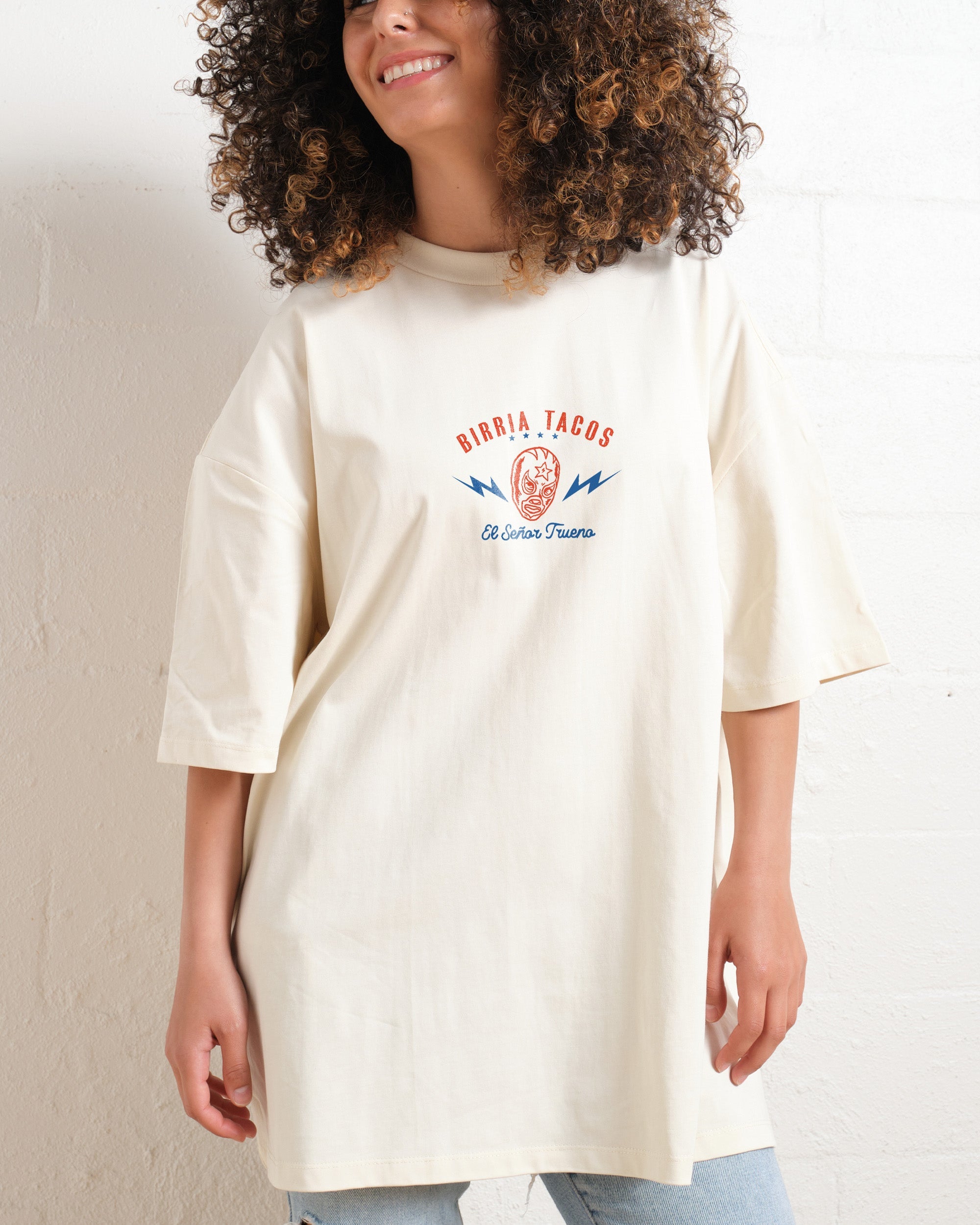 Birria Tacos El Senor Trueno Oversized Tee