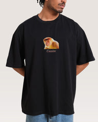Cocaine Monkey Oversized Tee