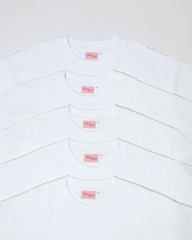 Boxy Tee 5-Pack: White