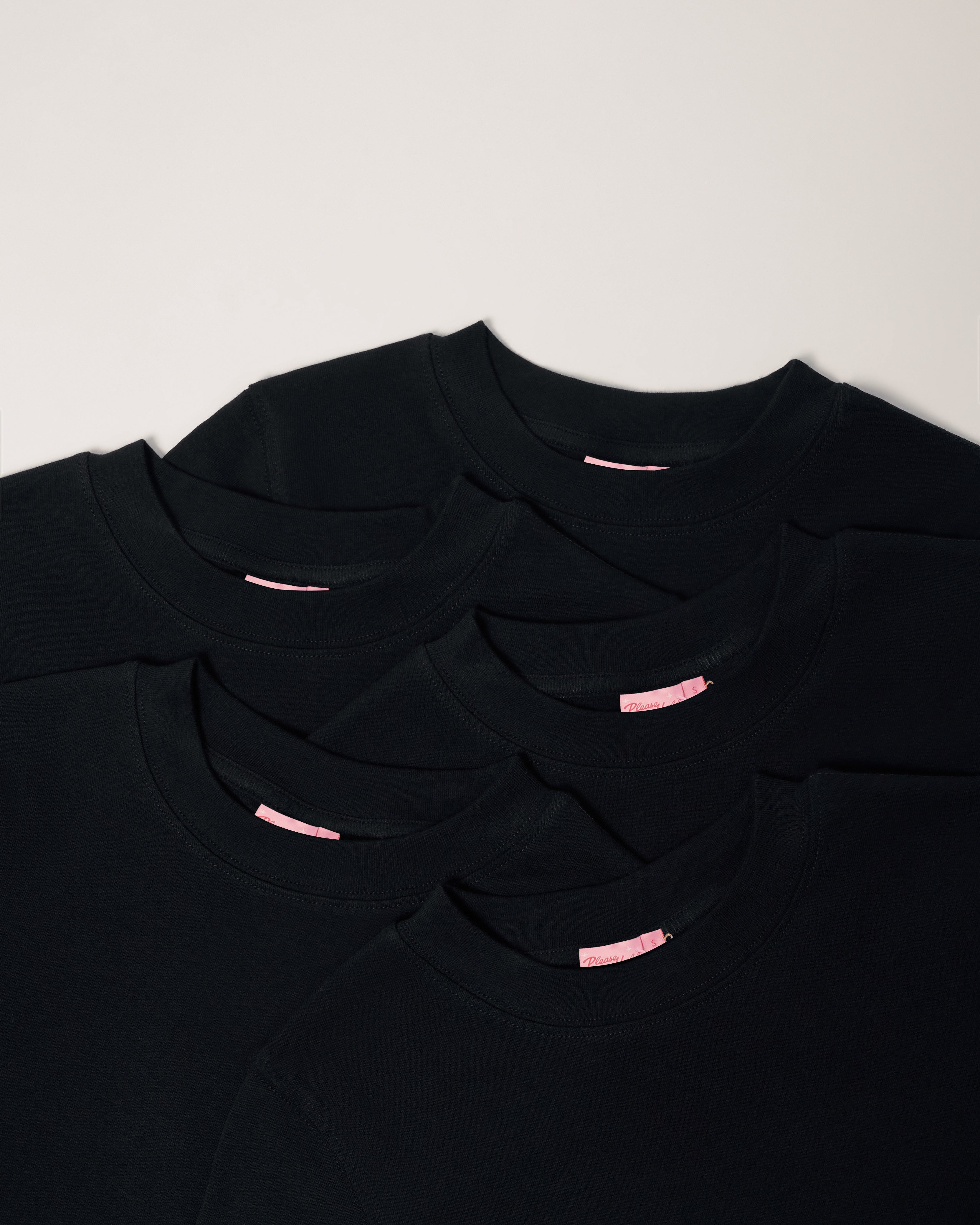 Baby Tee 3-Pack: Black