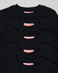 Baby Tee 5-Pack: Black