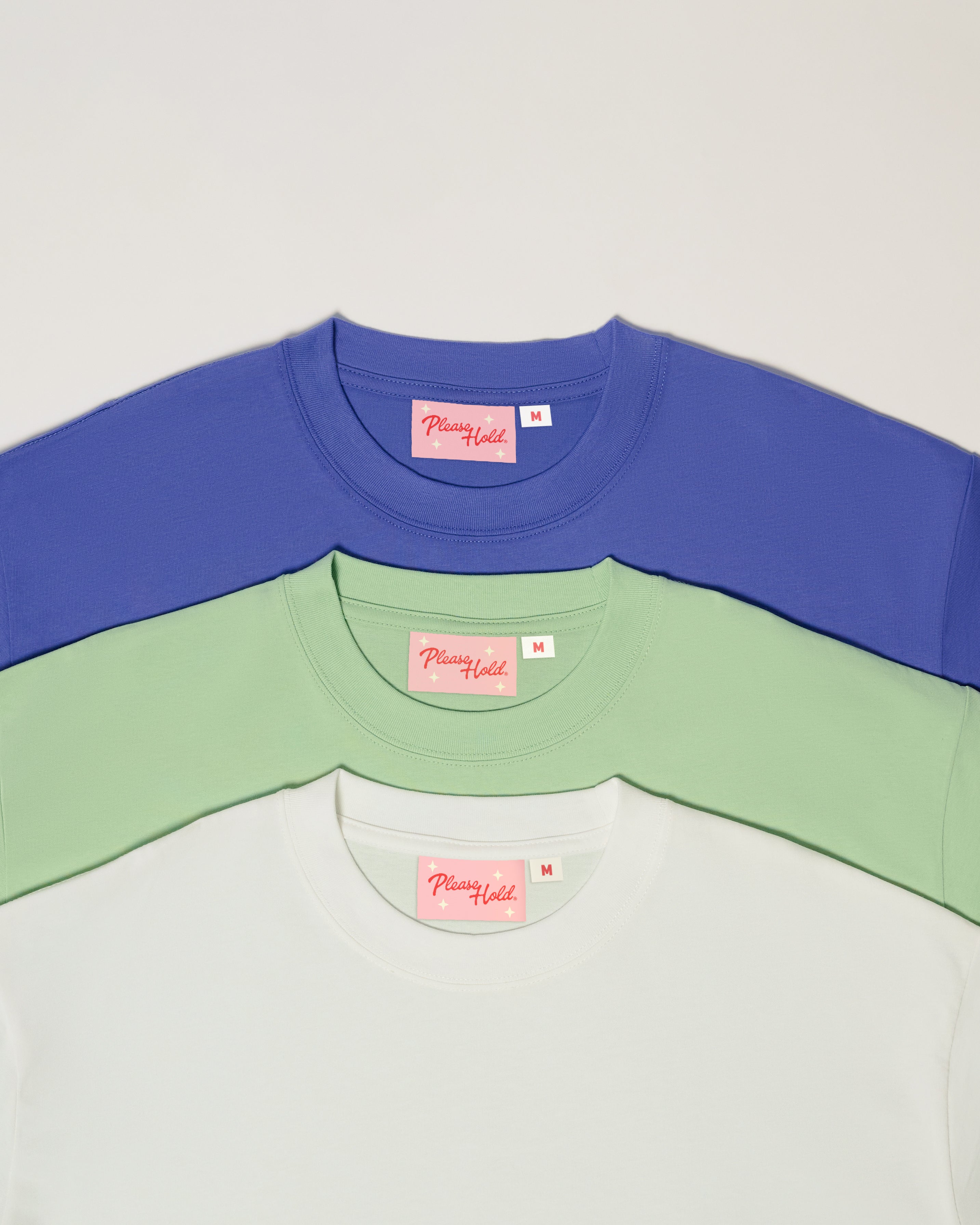 Boxy Tee 3-Pack: Dusk, Pistachio, White