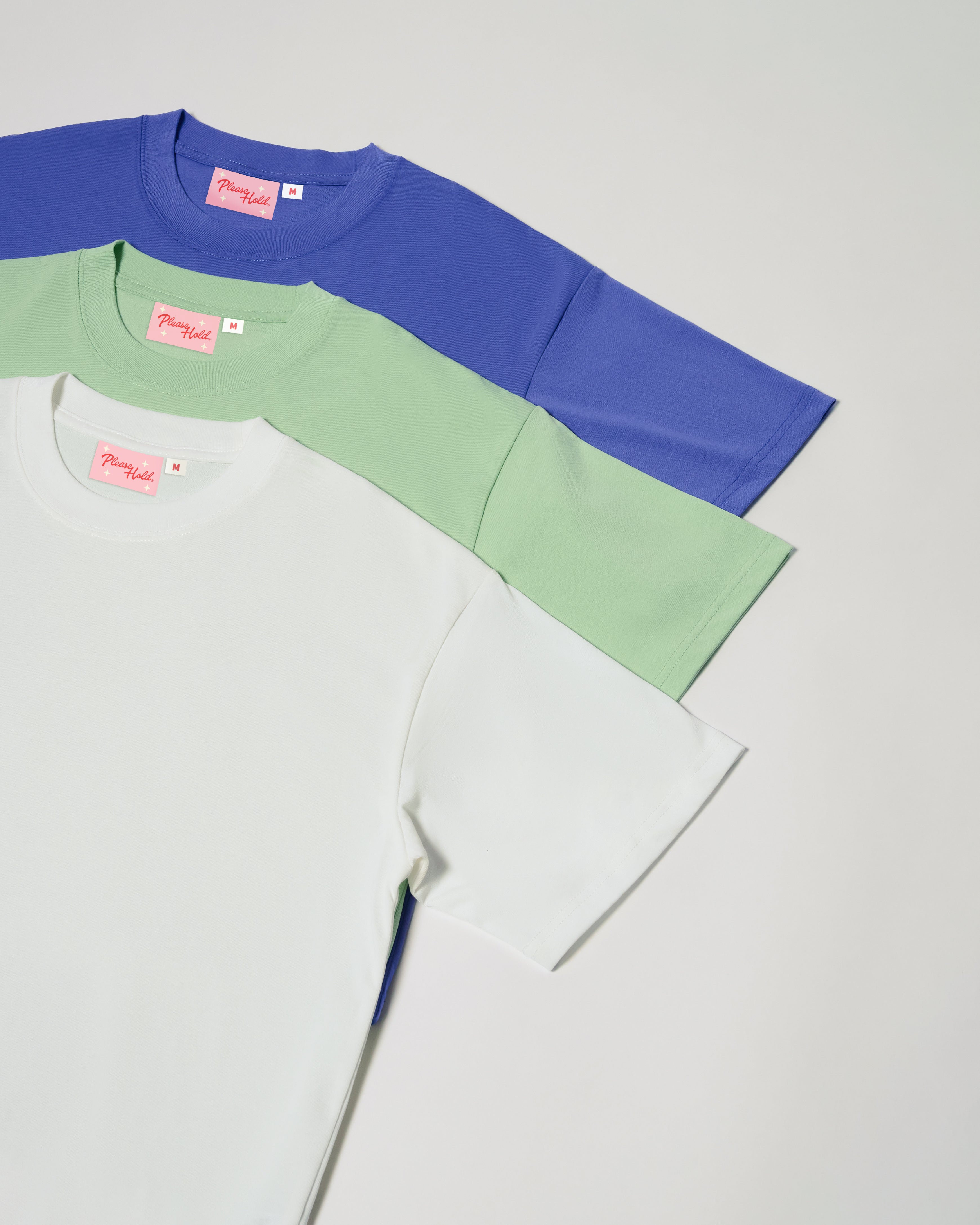 Boxy Tee 3-Pack: Dusk, Pistachio, White