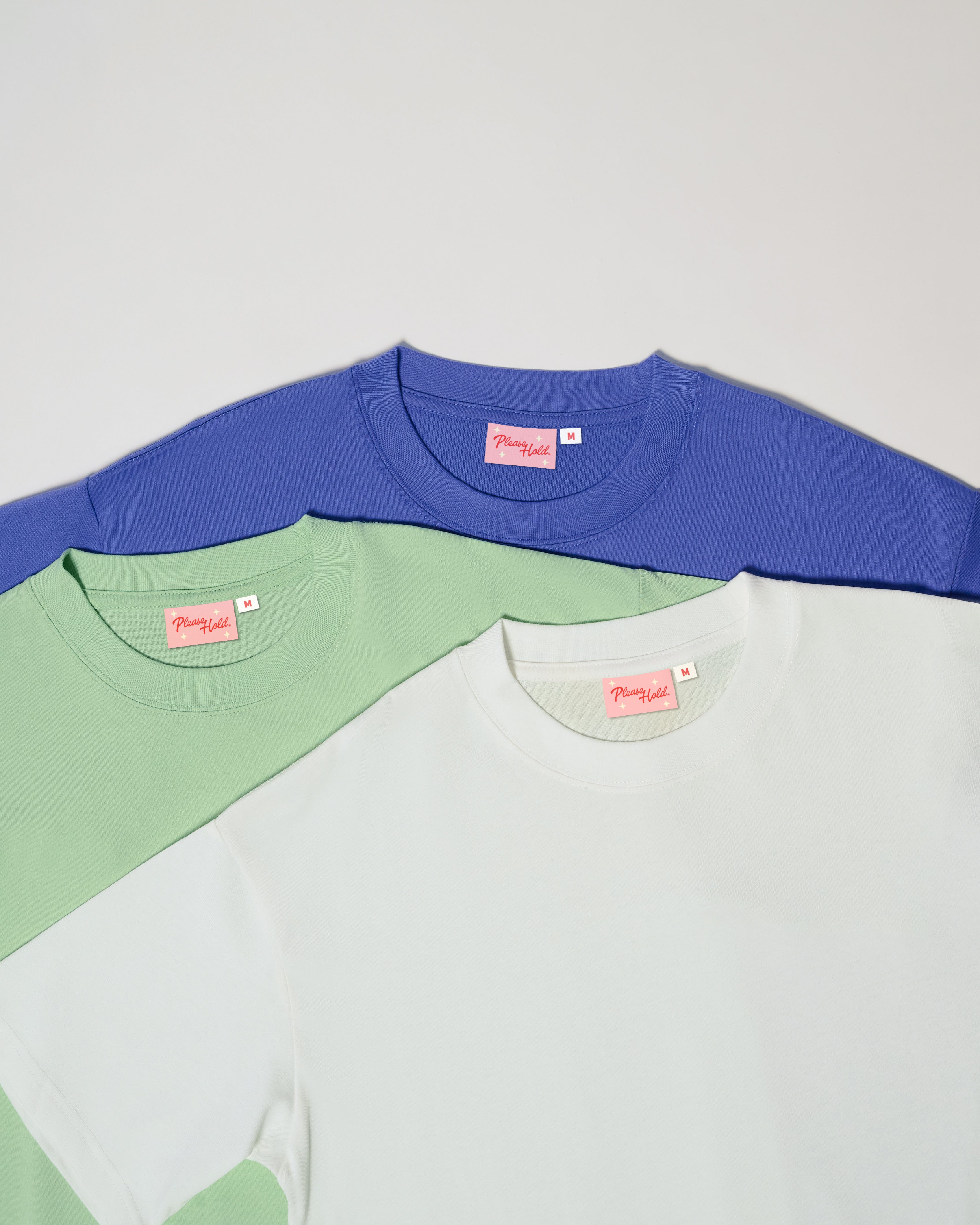 Boxy Tee 3-Pack: Dusk, Pistachio, White
