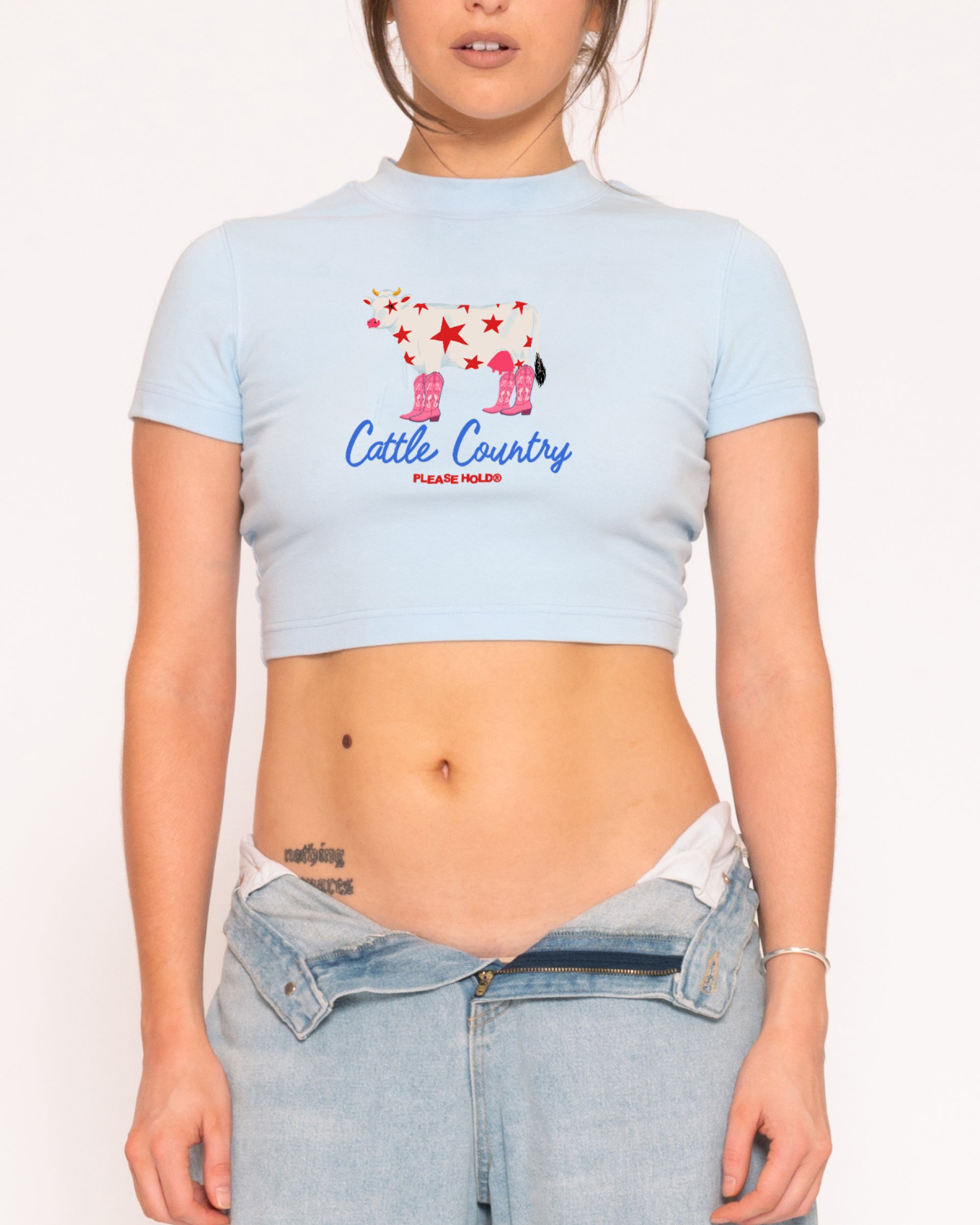 Cattle Country Baby Tee