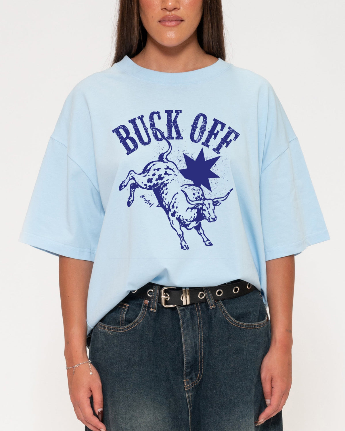Buck Off Boxy Tee