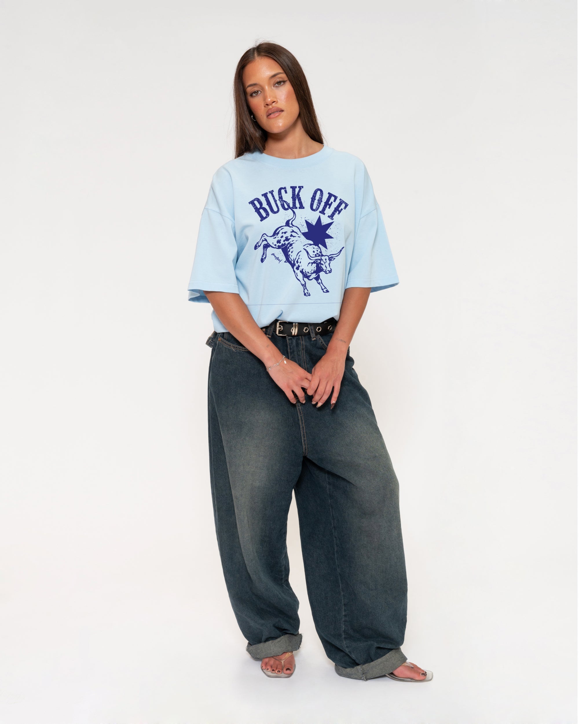 Buck Off Boxy Tee