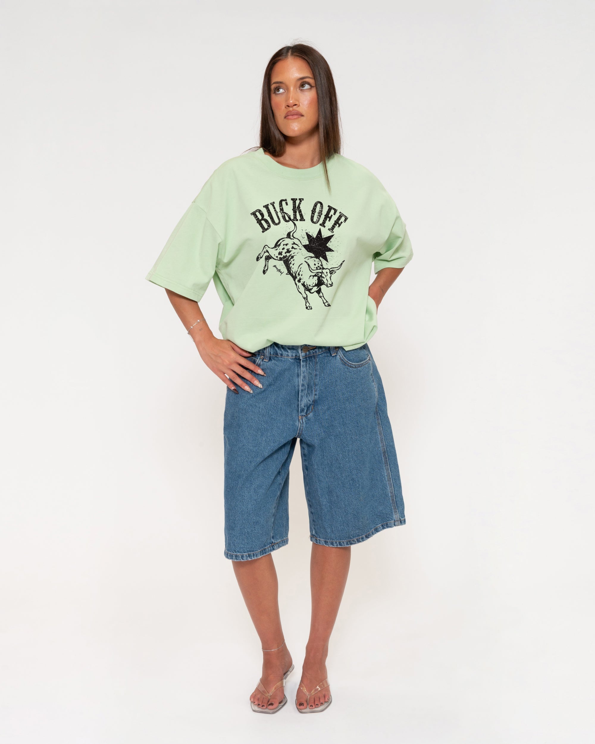 Buck Off Boxy Tee