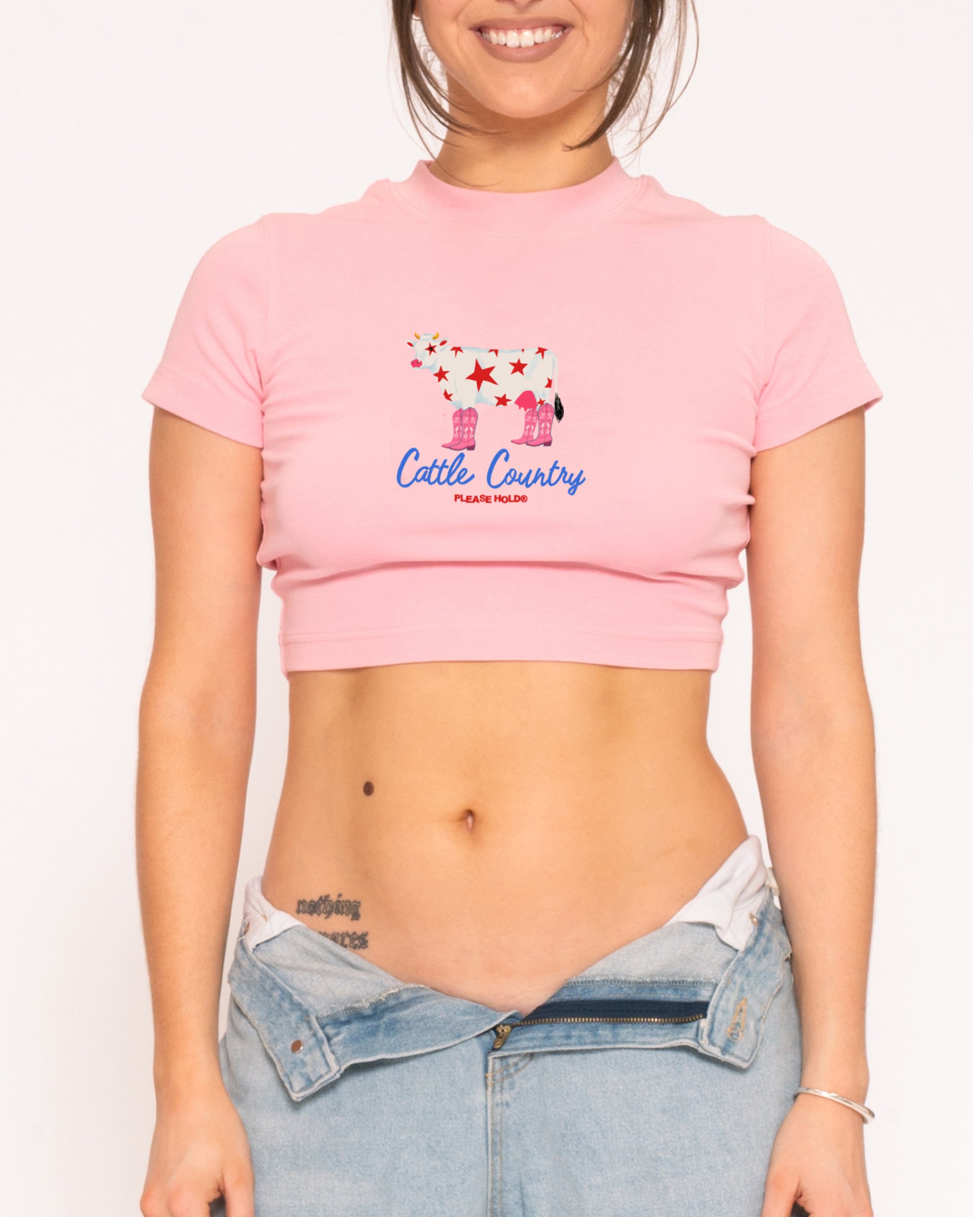 Cattle Country Baby Tee
