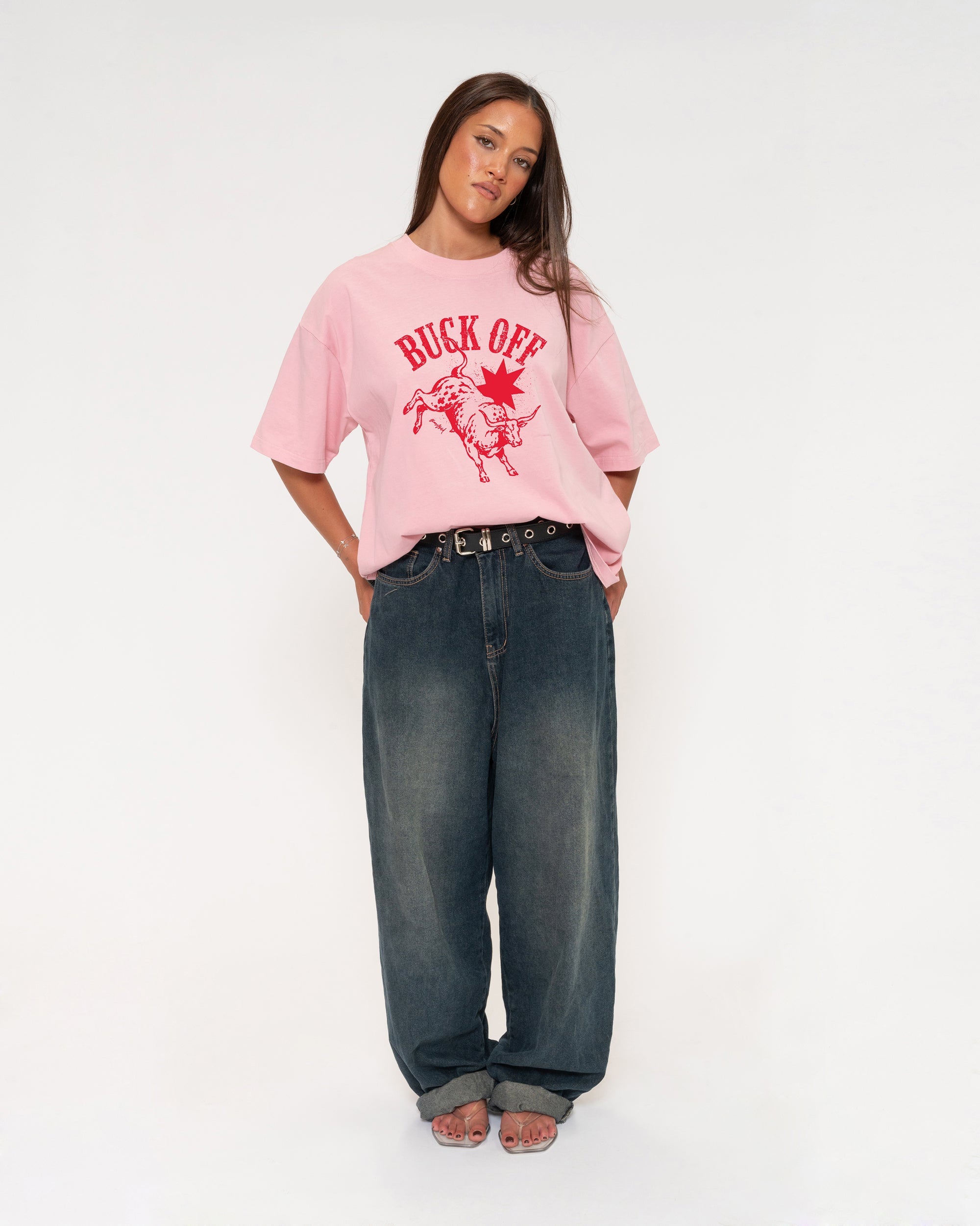 Buck Off Boxy Tee