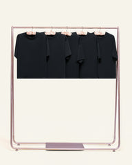 Boxy Tee 5-Pack: Black