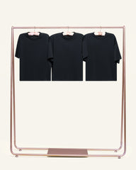Boxy Tee 3-Pack: Black