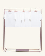 Boxy Tee 5-Pack: White