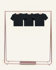 Baby Tee 3-Pack: Black