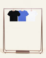 Baby Tee 3-Pack: Natural, Dusk, Black