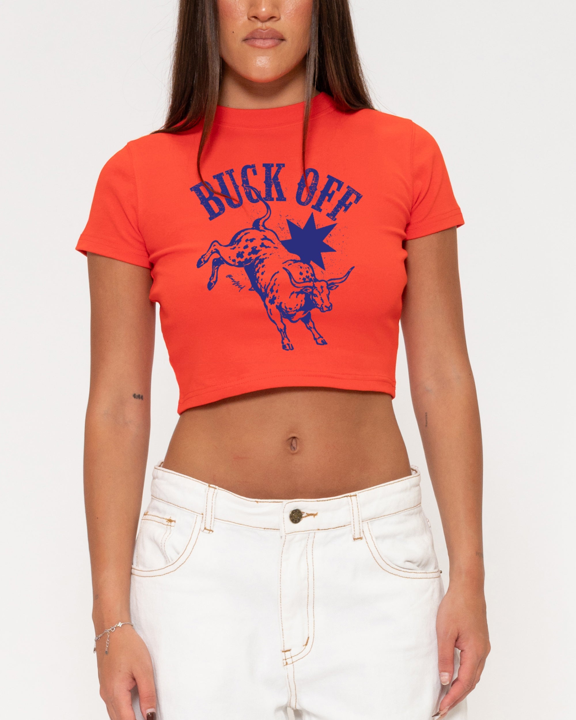 Buck Off Baby Tee