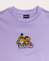 Bert and Ernie Tokyo Oversized Embroidered Tee