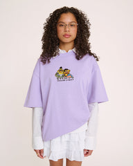 Bert and Ernie Tokyo Oversized Embroidered Tee