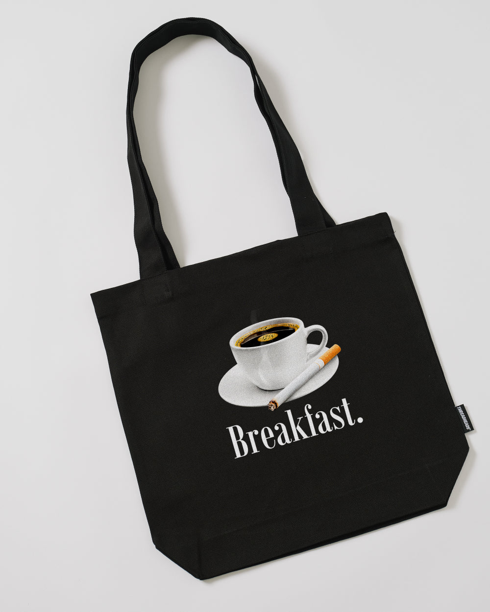 Breakfast Coffee Tote Bag