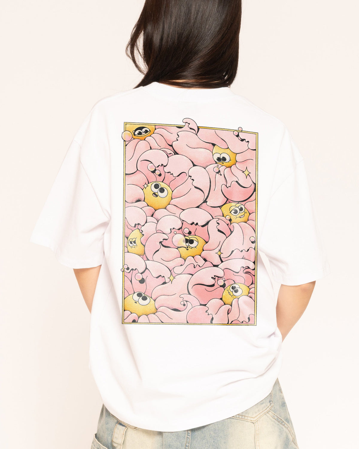Bubble Blossom Oversized Tee