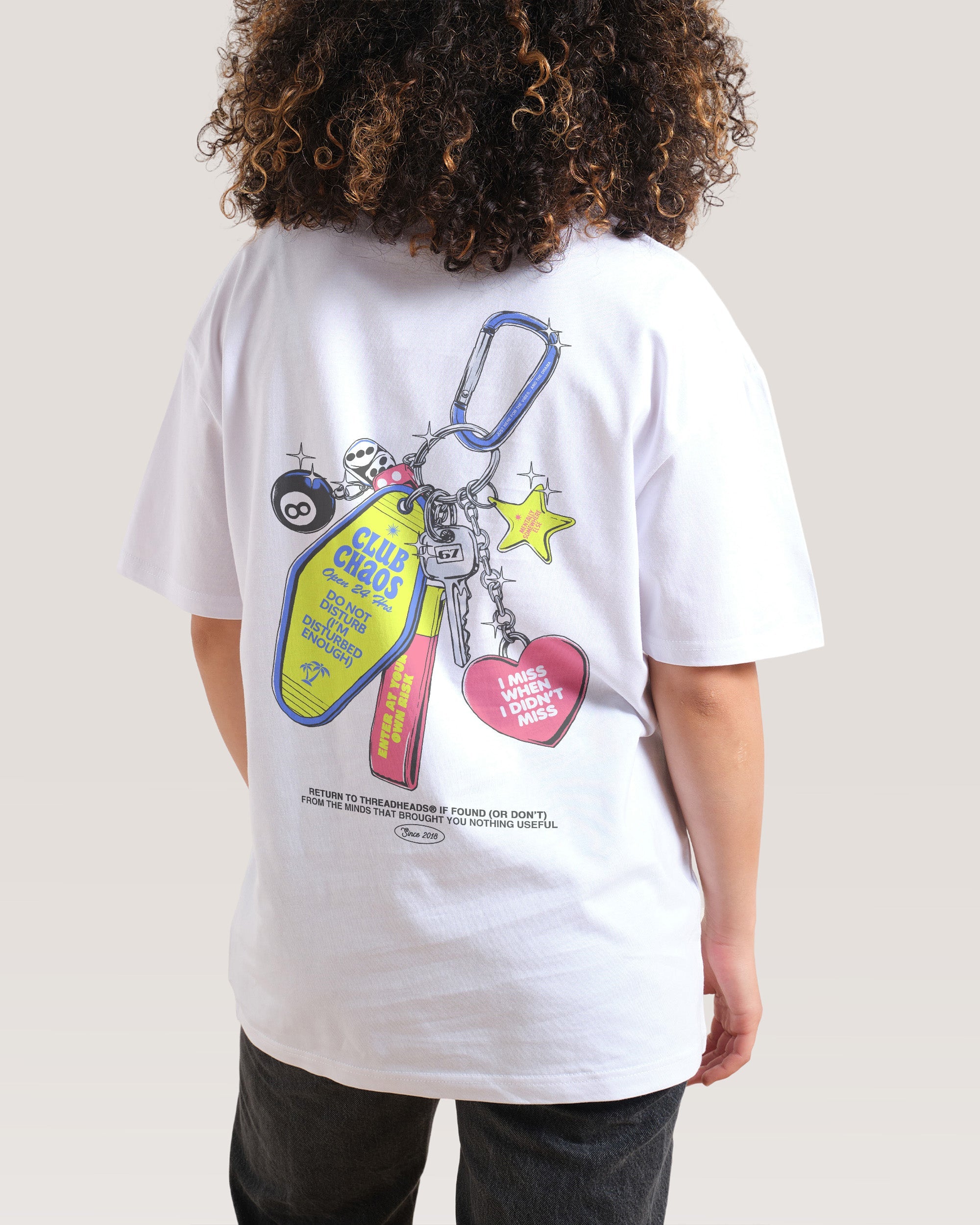 Club Chaos Key Chain T-Shirt