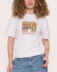 Burger MTV Logo T-Shirt