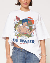 Bruce Lee Be Water Oversized Tee