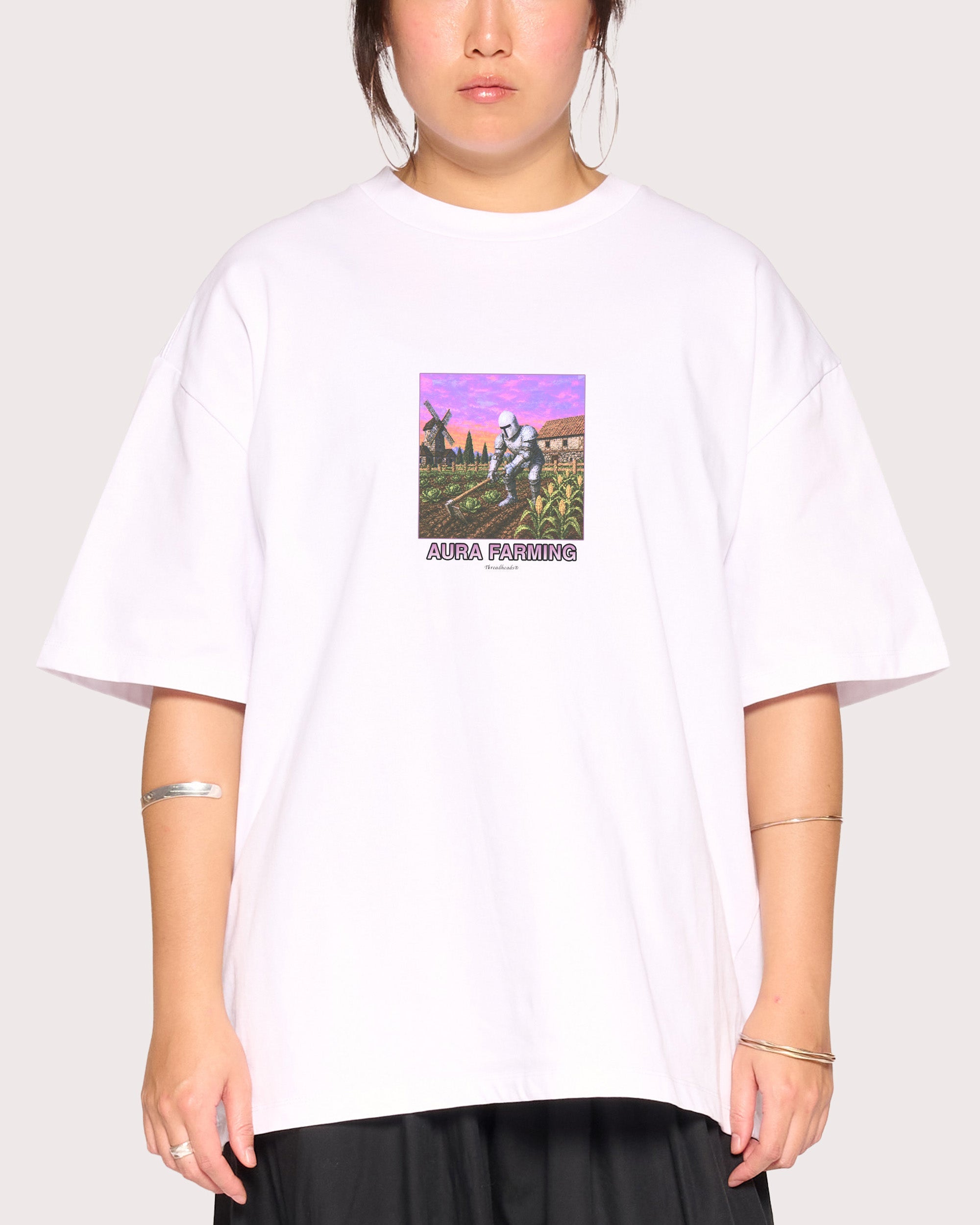 Aura Farming Oversized Tee