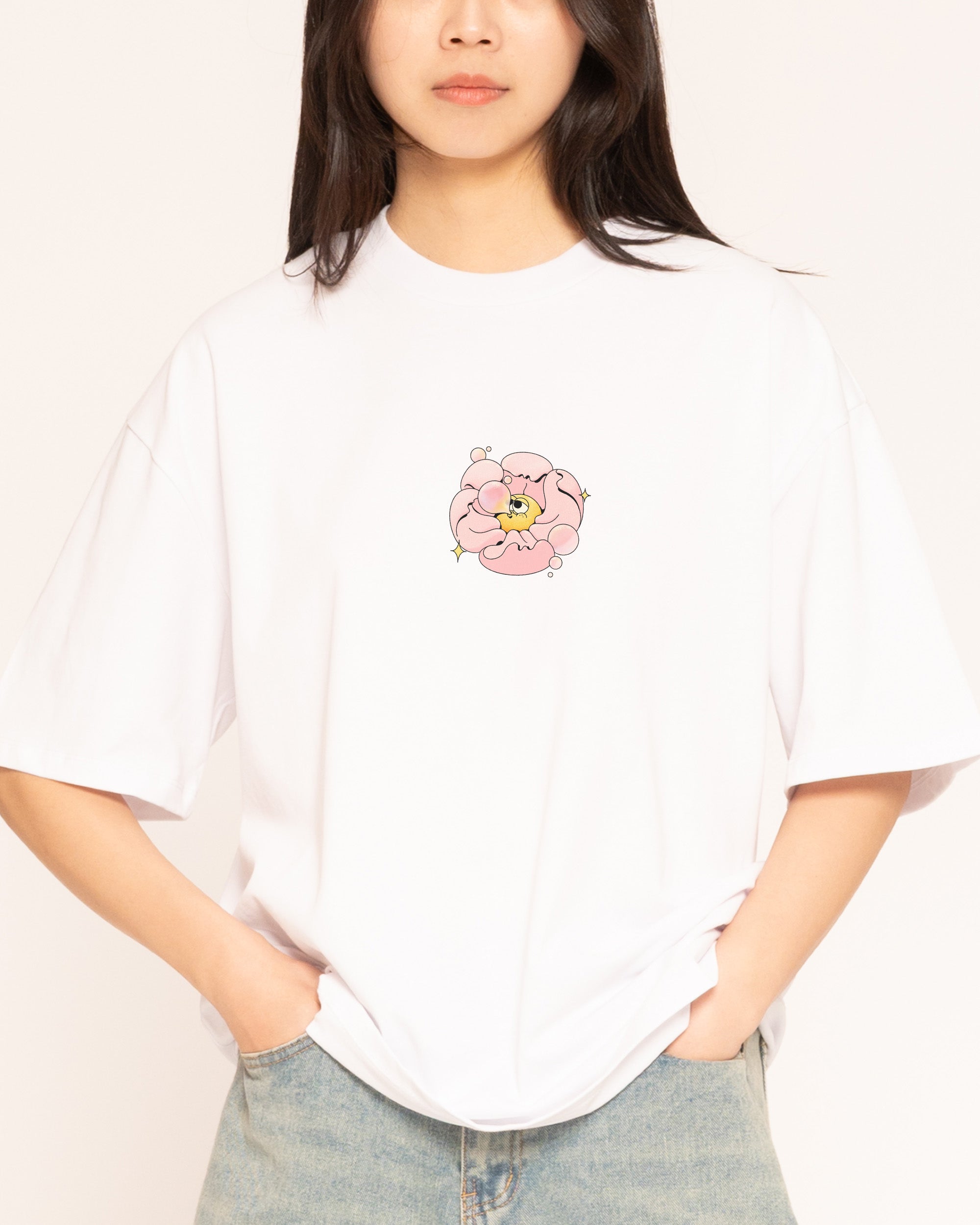 Bubble Blossom Oversized Tee