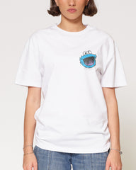 Cookie Monster Face Mini Print Tee
