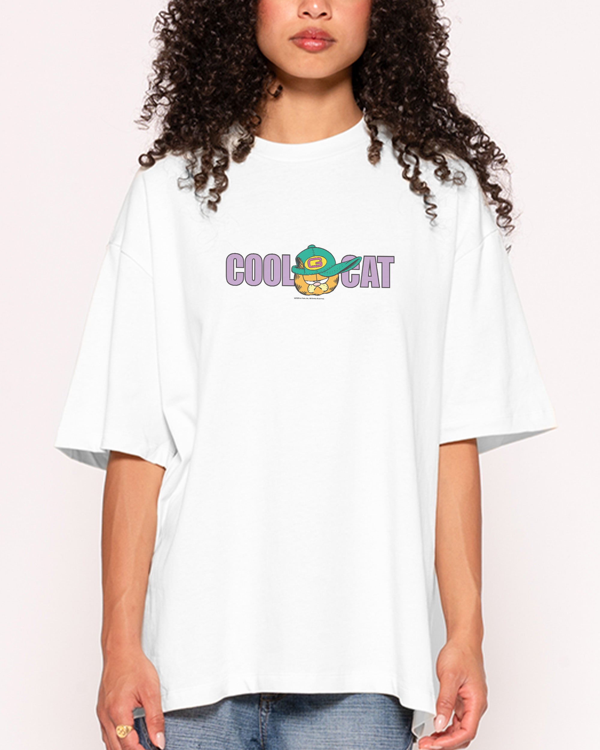 Cool Cat Oversized Tee