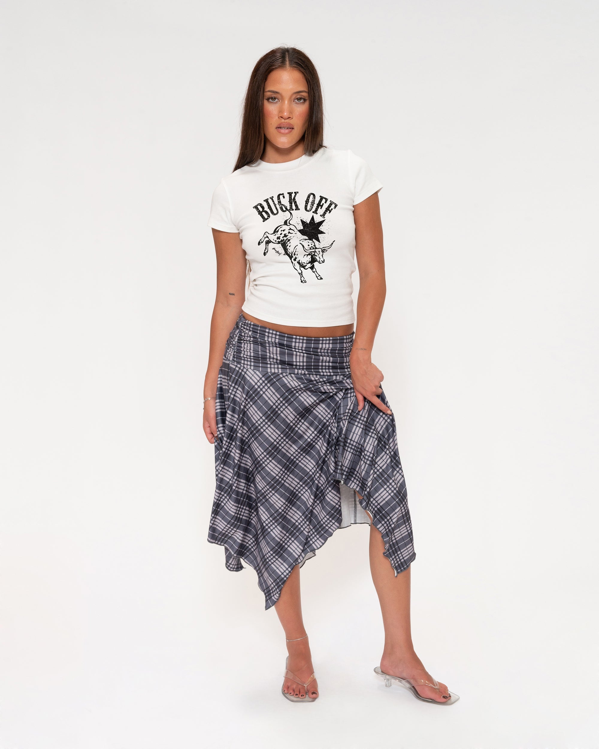 Buck Off Longline Baby Tee