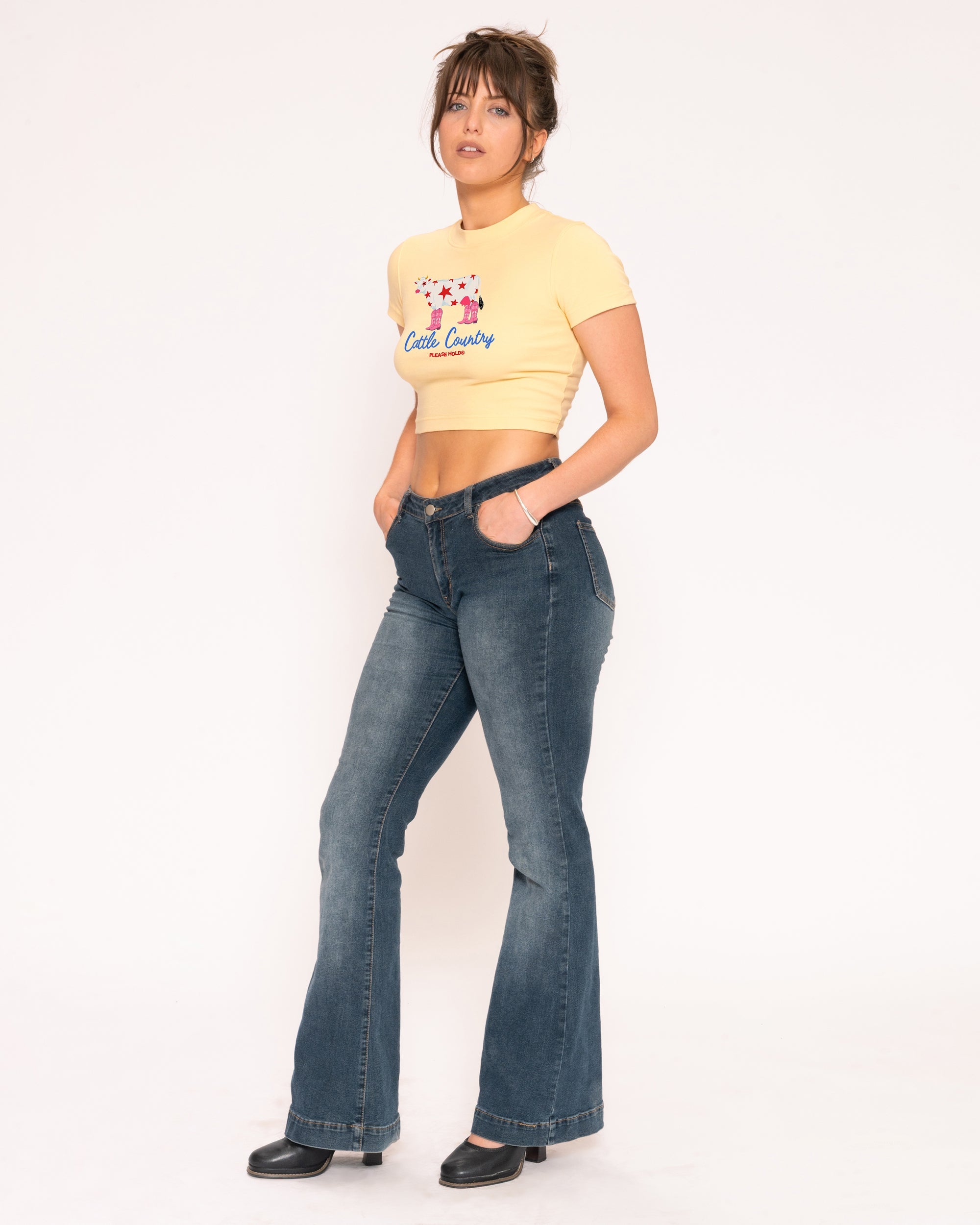 Cattle Country Baby Tee
