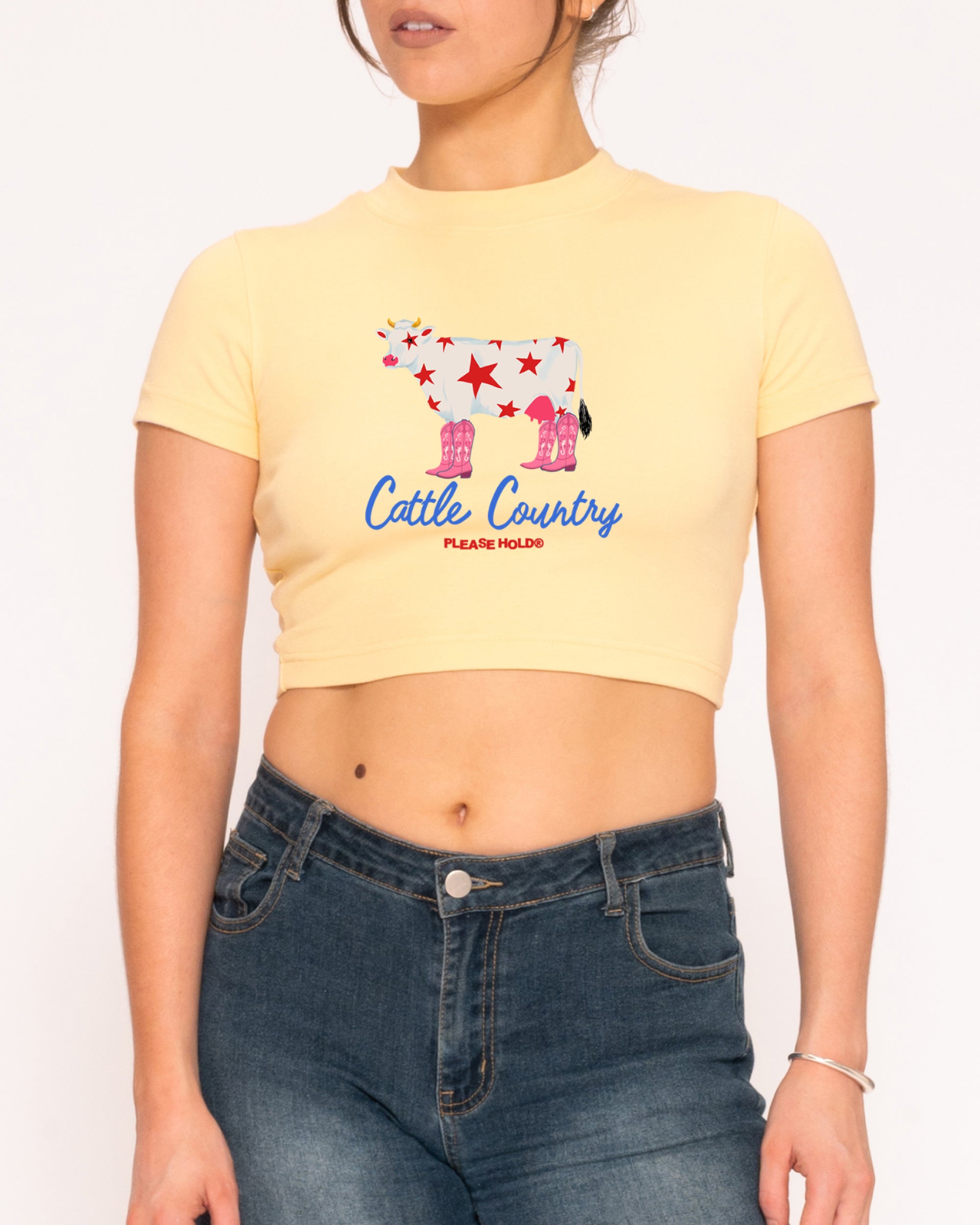 Cattle Country Baby Tee
