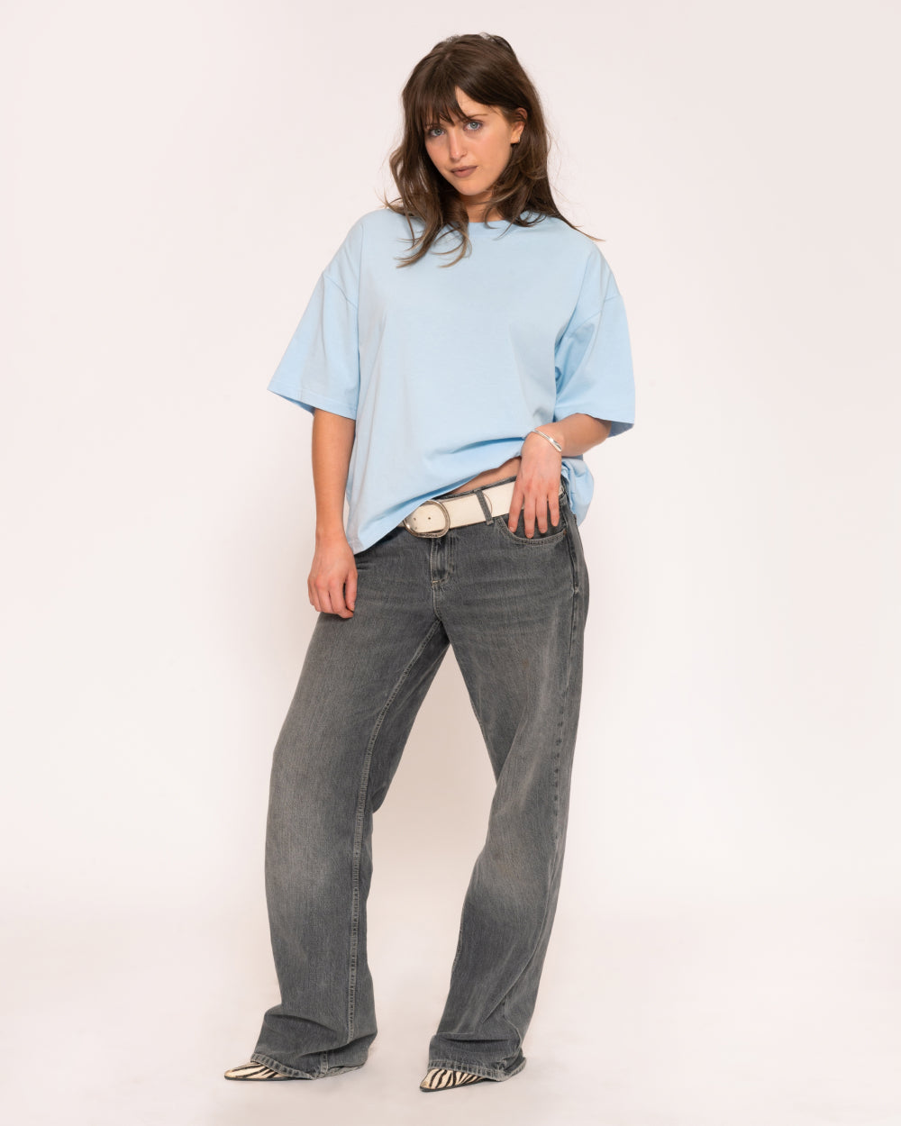 Boxy Tee 5-Pack: Dusk, Pale Blue, Pistachio, Pink, White