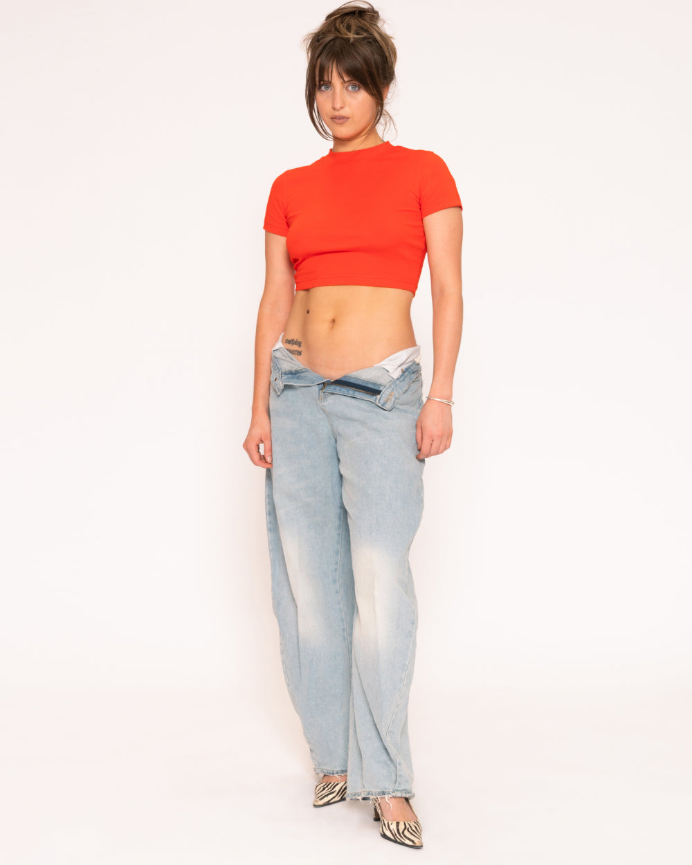 Baby Tee 5-Pack: Black, Red, Dusk, Pale Blue, Natural