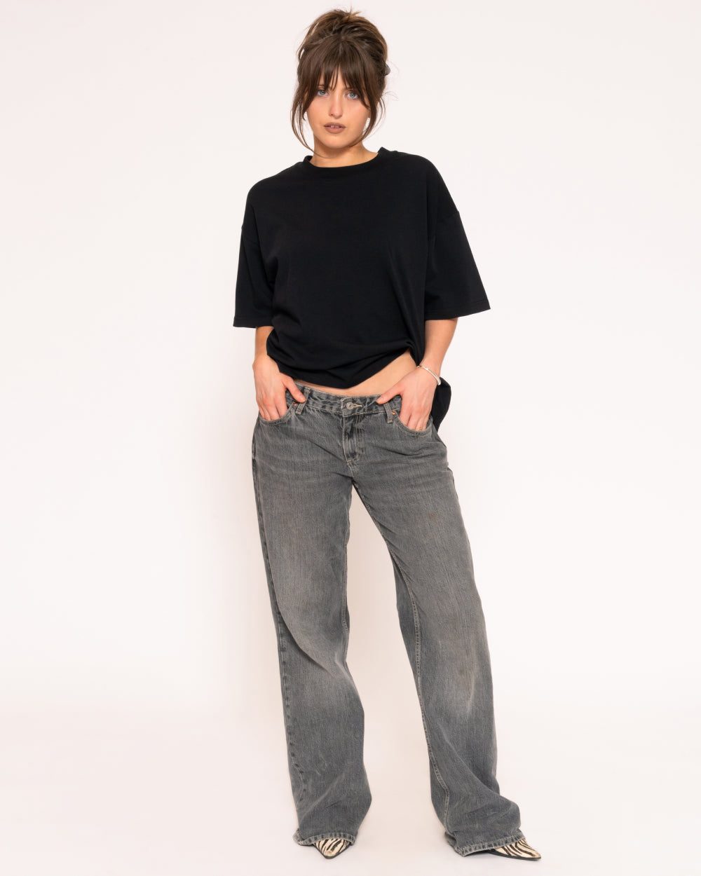 Boxy Tee 3-Pack: Black